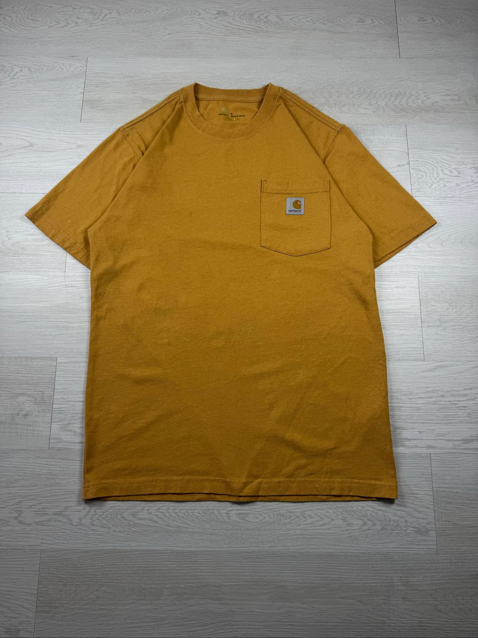 Carhartt K87 Pocket T-Shirt Brown S Workwear Heavyweight – photo 4